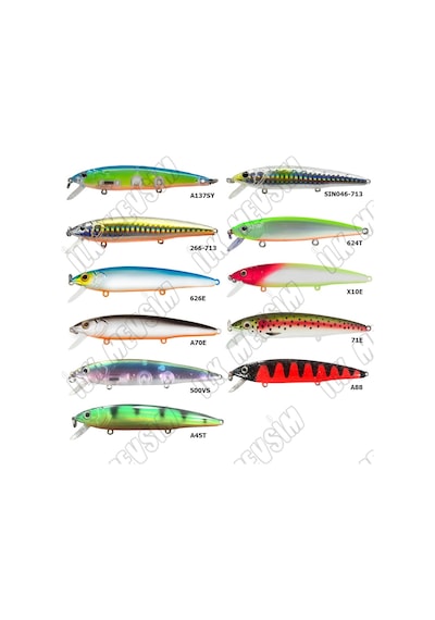 Strike Pro Eg-063 F Flash Minnow 8,5cm 8,6gr Maket Yem