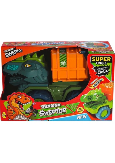 Asya Oyuncak Kt. Sweptor Dino Çöp Kamyonu Bmd503