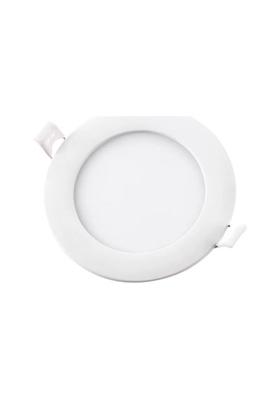Zmr Zmr-202/b.30 2 Li Set 6w Gömme Led Spot Alüminyum Kasa 3000k Günışığı Slim Yuvarlak Tavan Armatürü Beyaz