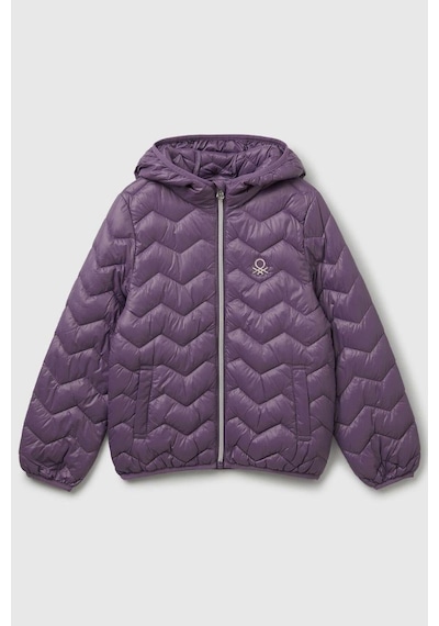 United Colors Of Benetton Kız Çocuk 21ıncn04u-25k Mevsimlik Mont Mor-2106 Mor