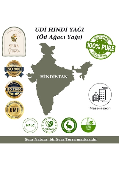 Sera Natura Udi Hindi Yağı 30 ML