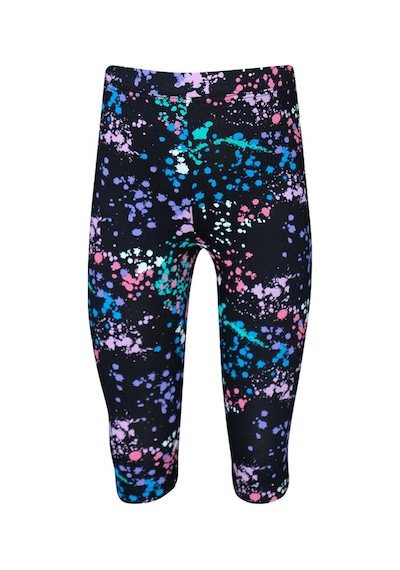 Lovetti Siyah Kız Çocuk Spray Colors Desen Kapri 1431S001 Siyah