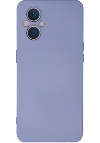 Ilkeshop Newface Oppo Reno 7 Lite Kılıf Nano İçi Kadife Silikon - Lila LİLA