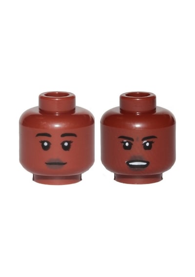 Minifigür Parçaları: Kafa: 3626pb2593