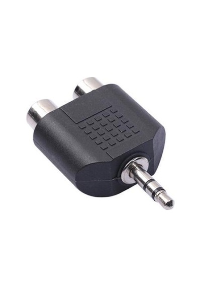 Stereo Erkek 2 Rca Dişi Çevirici Erkek 3.5 Mm 2x Dişi Rca Jack 2 Rca 1 Stereo Jack