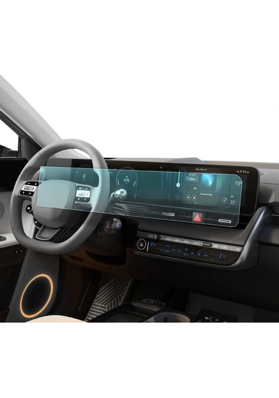 Hyundai Ioniq 5 2021-2025 Uyumlu 12.3 İnç Dijital Gösterge Ve Navigasyon 9h Nano Ekran Koruyucu Sku: Zeusstkb58b211f05