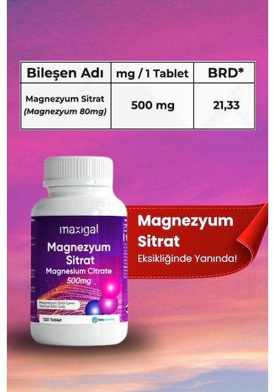 Omega 3 Balık Yağı 200 Kapsül + Magnezyum Sitrat 120 Tablet Avantajlı Paket