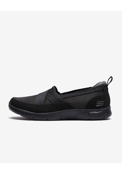 Skechers Arch Fit Refine Kadın Siyah Günlük Ayakkabı 104270 Bbk