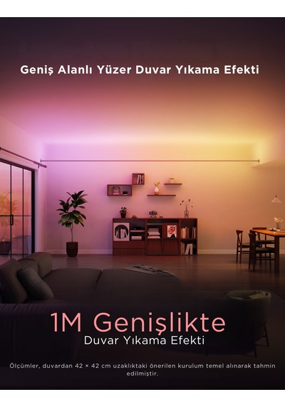 Govee Rgbıcww Skyline Duvarlar Arası Kesilebilir Led Şerit - 4 Metre - H61b83h1 RGB