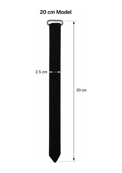 10'lu Cırt Kablo Bağı - 2.5mm 20 Cm