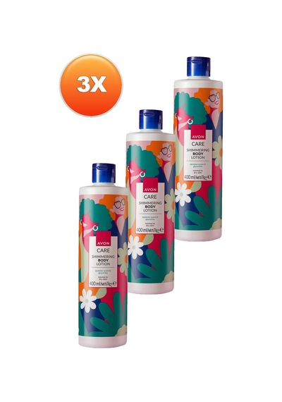 Avon Care Shimmering Gliserin İçeren Yasemin Kokulu Vücut Losyonu 3 x 400 ML