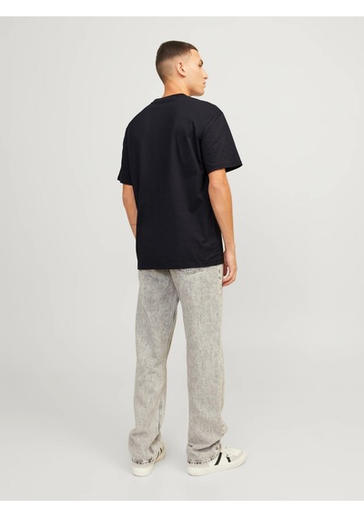 Jack & Jones Jack&jones Erkek T-shirt 12253679 Siyah