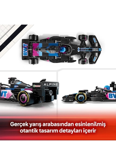 LEGO® Speed Champions BWT Alpine F1® Team A524 Yarış Arabası 77248 - 10 Yaş ve Üzeri Çocuklar için Yaratıcı Oyuncak Yapım Seti (258 Parça) LEGO® Speed Champions BWT Alpine F1® Team A524 Yarış Arabası 77248 - 10 Yaş ve Üzeri Çocuklar için Yaratıcı Oyuncak Yapım Seti (258 Parça)
