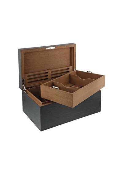 S.t. Dupont Siyah Prestige Humidor Puro Kutusu 1319 1319