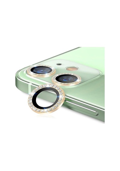 Apple Uyumlu iPhone 13/13 Mini Silver Gümüş Kamera Koruyucu Lens Koruyucu