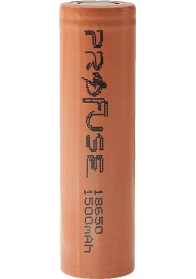 Profuse 1500 mAh 3.7 V Başsız 18650 Li-Ion Şarj Edilebilir Pil