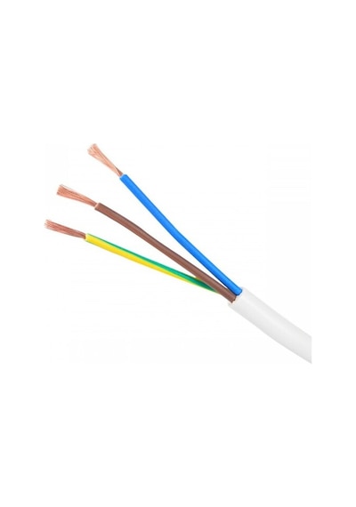 Topraklı Uzatma Seyyar Kablosu 5 Metre Tekli Priz 3x1,5 Mm Seyyar