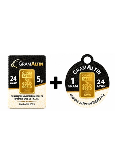 6 Gram 24 Ayar Altın