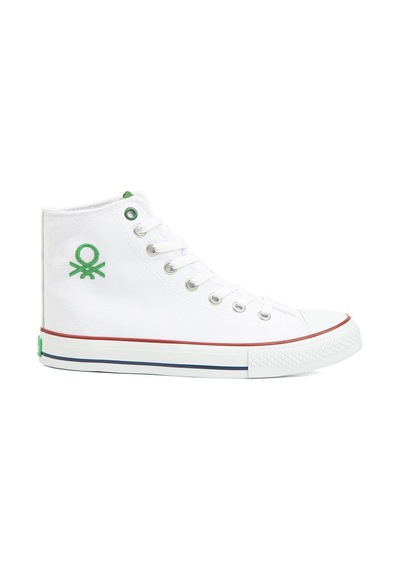 United Colors Of Benetton Erkek Spor Ayakkabı Bn-30629-beyaz Beyaz