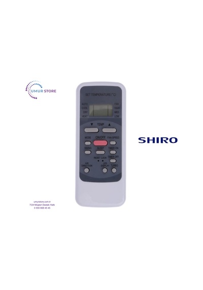 Shiro Shk-12 Hr Klima Kumandası