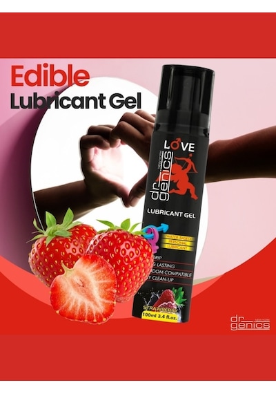 Dr Genics Lubrican Gel Kayganlaştırıcı Jel Çilek 100mg