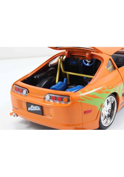 Jada 1:24 Fast Furious Brian S Toyota Supra 1995 Model Araç