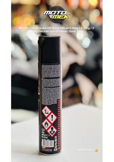 Motul C3 Chain Lube Off-road 400 Ml O-ring/x-ring/z-ring İçin Off-road Zincir Yağı