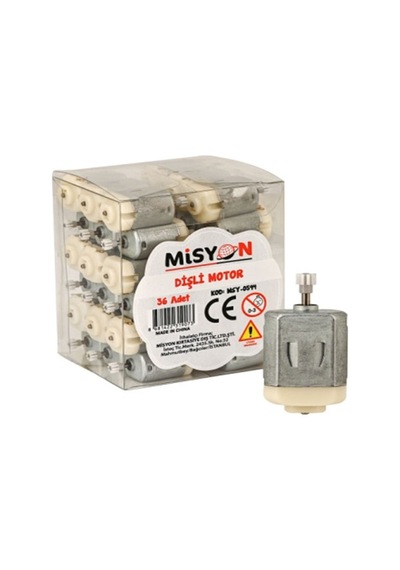 Misyon Mini Deney Motor Dişli 20 Li Msy-0594