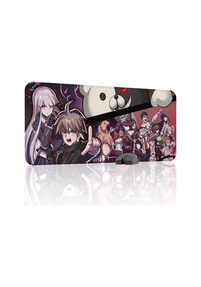 Danganronpa Kaymaz Dikişli Kauçuk Oyuncu Mousepad V3 - 90x40 Xxl Gaming Mouse Pad Fare Altlığı