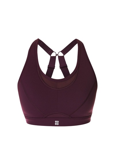 Sweaty Betty Sweaty Betty Power Icon Running Kadın Mor Koşu Bra 28334 Mor