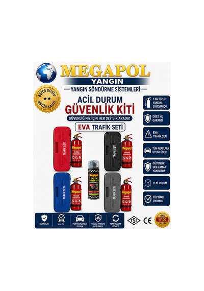 Eva Trafik Seti, Acil Durum Plastik Kitty, İlkyardım Seti, Lüks Trafik Seti