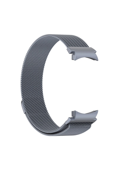 Galaxy Watch 6 40mm Uyumlu Krd-01 Metal Zore Kordon-gri