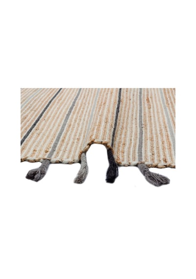 Eko Halı Juno Jüt Ech 05 Natural Grey Dekoratif Jüt Kilim Gri