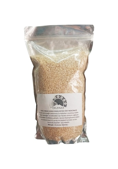 Yelpaze Urad Dal Mash Beyaz Hint Mercimeği 2 KG