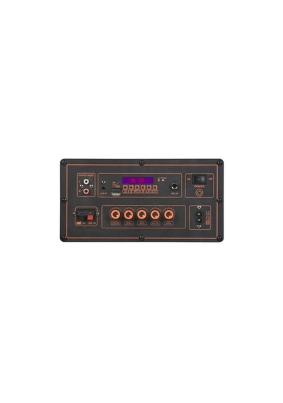 Baab Q8 Profosyonel Ahşap Kasa Taşınabilir 25x27x46 Kumandalı Bluetooth Hoparlörler