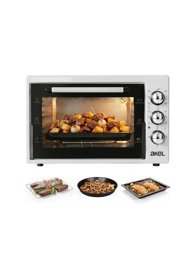 Akel AF340L 34 L Beyaz Mini/Midi Fırın