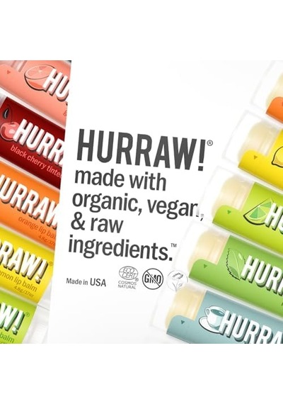 Hurraw Pitta Lip Balm/hindistan Cevizi - Limon Otu - Nane