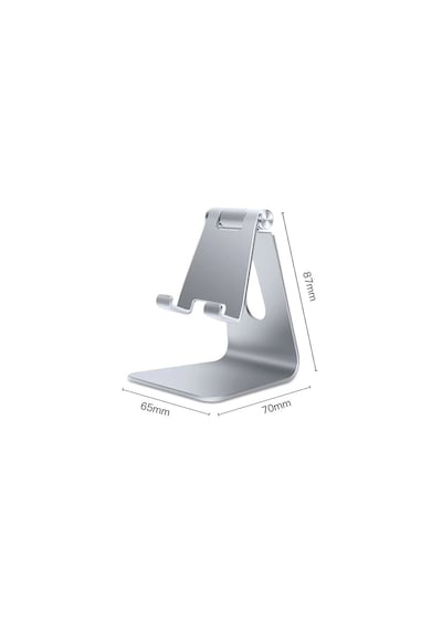 Metal Telefon Tablet Stand Masaüstü Ayarlanabilir Dock Standı