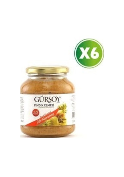 Çifte Kavrulmuş Fındık Ezmesi - 320g X 6 Adet