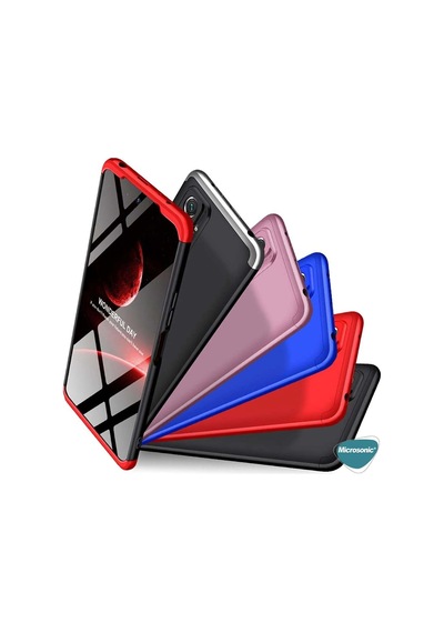 Microsonic Xiaomi Redmi Note 10 Pro Kılıf Double Dip 360 Protective