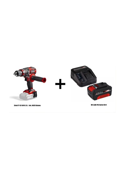 Einhell Set-16 Einhell TP-CD 18/80 Li Bl Akülü Vidalama + Einhell 18V 4AH Akü & Şarj Cihazı