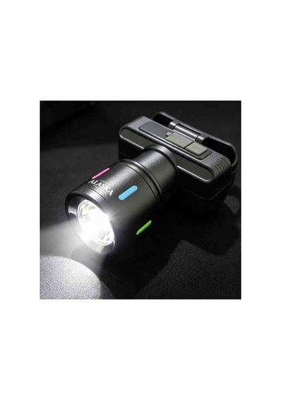 Mini Zoomlu Şarjlı Led Kafa Feneri Güçlü Beyaz Işıklı Ayarlanabilir Odaklı Usb Şarjlı Kamp Ve