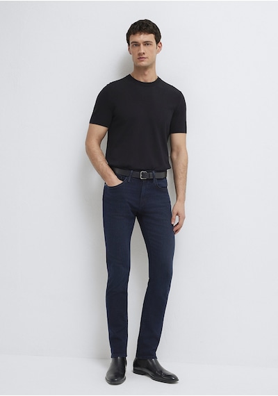 Mavi - Jake Lux Black Mürekkep Mavi Jean Pantolon 00422a1742 Koyu Mavi