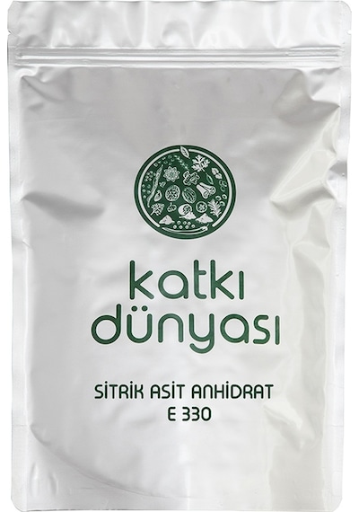 Katkı Dünyası Sitrik Asit Anhidrat E330 2500 G