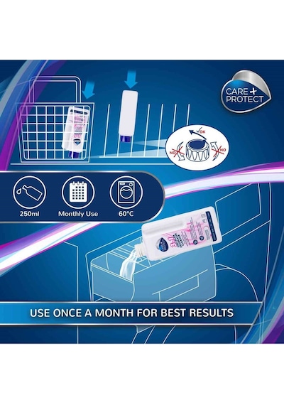Care+protect 3-1 Temizleyici-bulaşık Ve Çamaşır Makineleri Yağ Giderici, Kireç Çözücü Hijyen İçin