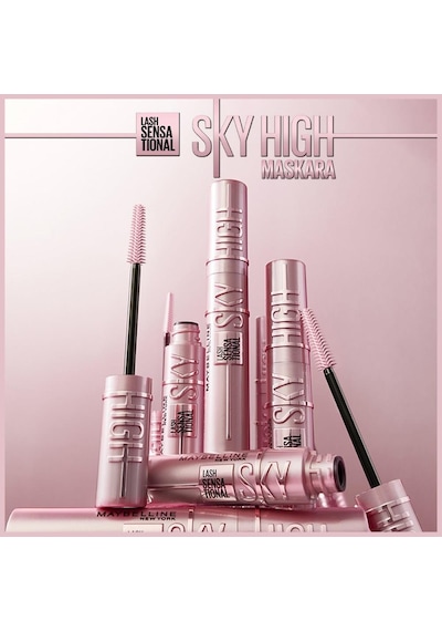 Maybelline Sky High Dev Limitsiz Kirpikler-Gün Boyu Kalıcı Parlak Dudaklar 100 Charmed