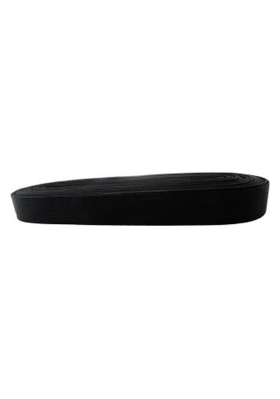 Siyah - 2cm Paça Lastik Yassı Geniş 10mt 5468