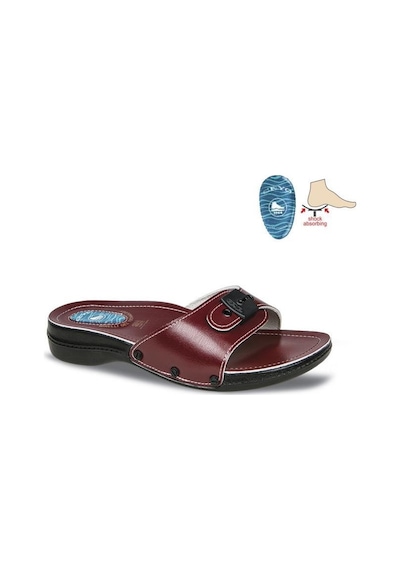 Ceyo 6500-1 Jelli Anatomik Kadın Terlik Kırmızı 36-40 Kırmızı