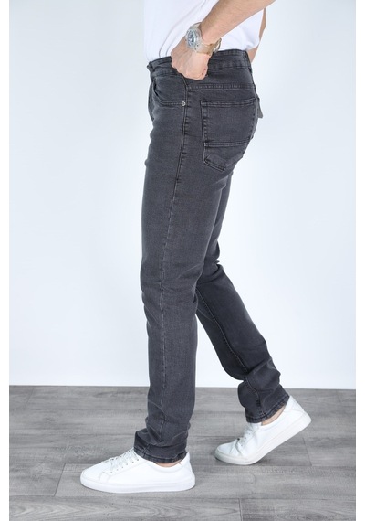 Myrab Denim Regular Kalıp Gri Erkek Kot Pantolon