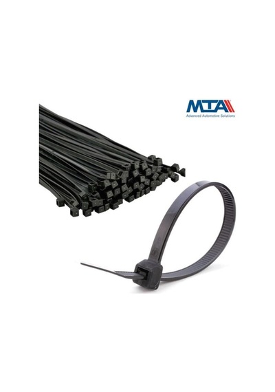 Mta Kablo Bağı 7.8 X 300 Siyah Italy 100 Ad